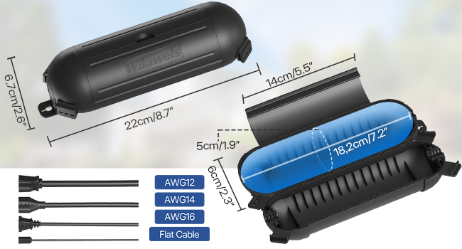 Outdoor Extension Cord Cover