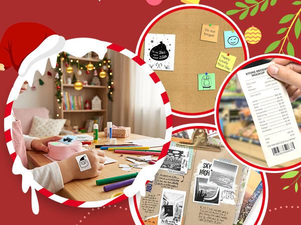 sticker printer sticker maker machine print pod mini printer photo christmas gifts stocking stuffers