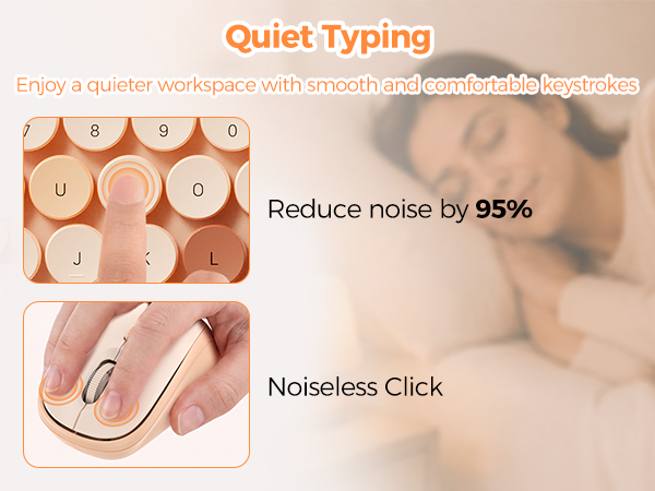 quiet keyboard and mouse