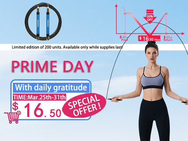 speed rope jump rope prime day