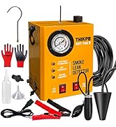 THIKPO Smoke Machine Automotive Built-in Air Pump, Professional Smoke Leak Detector for Car, Diag...