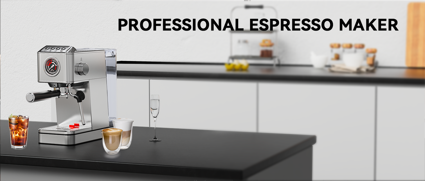 Professional espresso coffee machine
