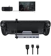 Mcbazel 5 in 1 Aluminum Alloy Dock Station for Steam Deck, Docking Station with HDMI 2.0 4K@60Hz,...
