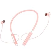 Neckband Headphones, Neckband Headset with Retractable Earbuds, Workout Neckband Headphones Stere...