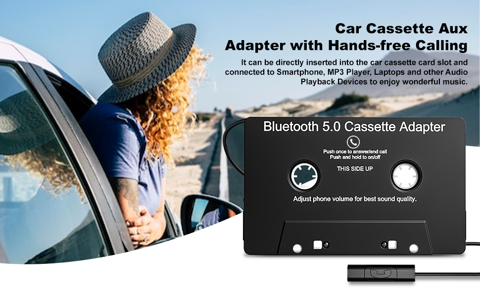 cassette bluetooth adapter for car