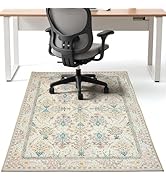 Large Office Chair Mat Desk Chair Mat for Hardwood Floor, Easy Glide for Office Home Gaming for T...