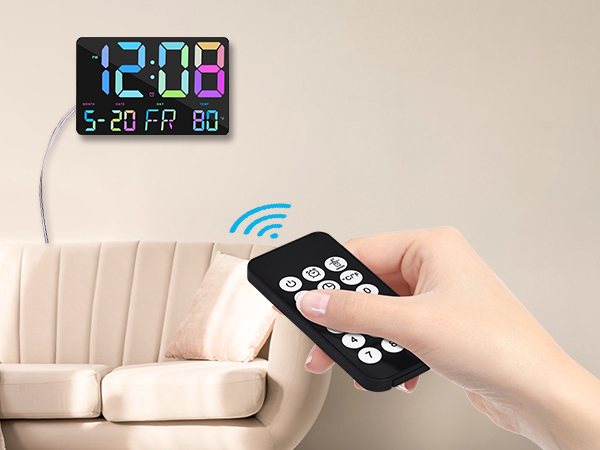 wall clock for bedroom