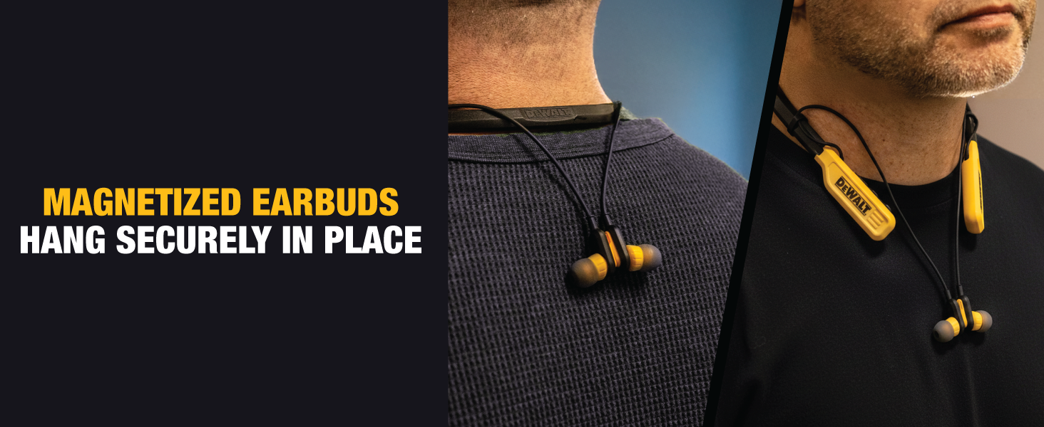 Wireless Around The Neck Earbuds Magnetic