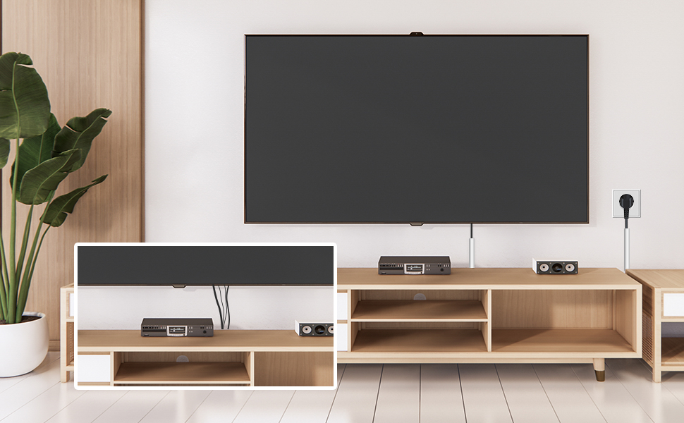 tv wire hider for wall