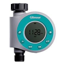 garden hose watering timer programmable LCD smart lawn yard flower gardening timed tools Gilmour
