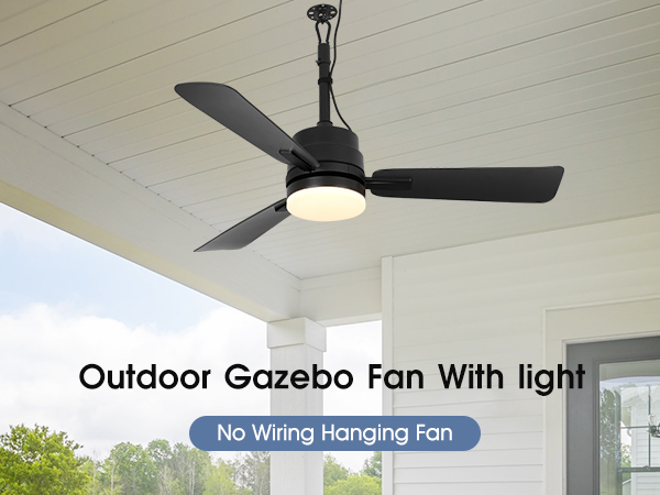 outdoor gazebo fan