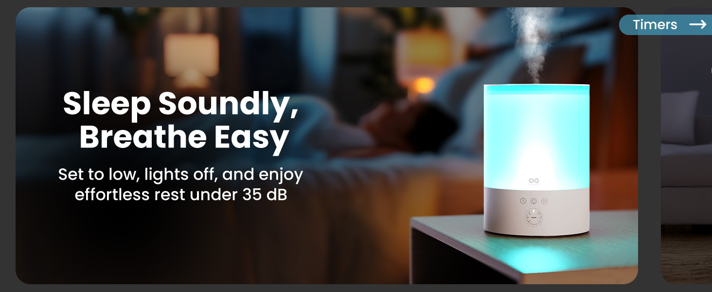 Top Fill Humidifiers for Bedroom