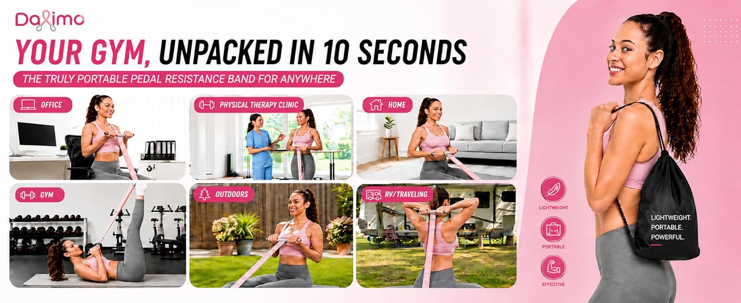 elastic yoga resistance band