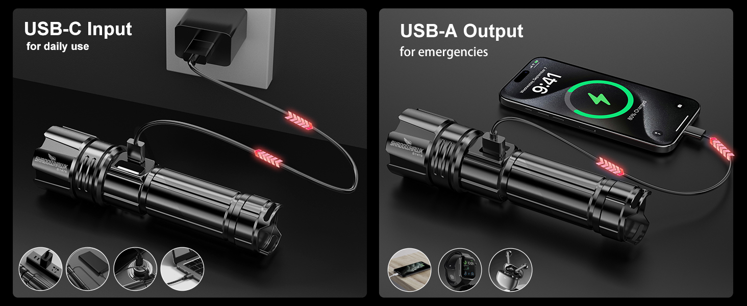 flashlight rechargeable