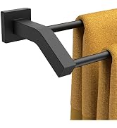 FORIOUS Double Towel Bar, 24 Inch Dual Towel Racks for Bathroom Wall Mounted, Thicken SUS304 Stai...