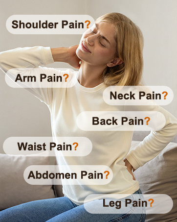 heating pad for relief shoulder pain,arm pain,neck pain,back pain,waist pain,abdomen pain,leg pain