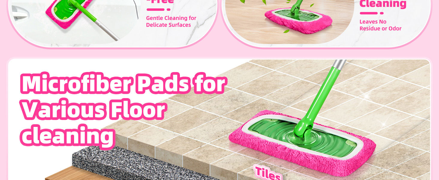 swiffer reusable mop pads