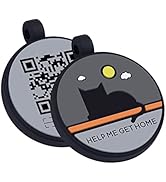 THELUCKYTAG Upgraded Personalized Dog Tags Engraved with 3D QR Code for Dogs Cat Collar - Silicon...