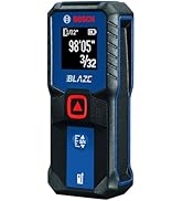 BOSCH GLM100-23 100ft Laser Measure with Backlit Display,