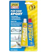 2 Part Epoxy Glue, 5 Minute Epoxy Adhesive, Rapid Cure Golf, Wood, Plastic and Metal etc, Waterpr...