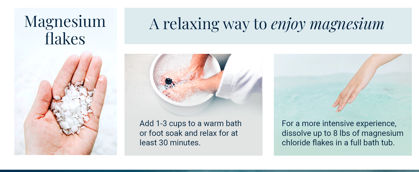 enjoy magnesium bath flakes