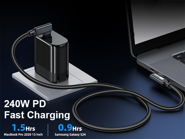 240W USB C to USB C Cable