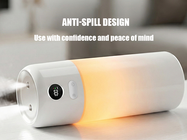 Anti-Spill Design | Use with confidence and peace of mind