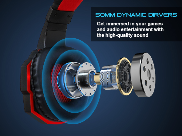 gaming headset wiht microphone