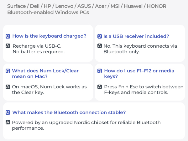 Bluetooth Keyboard