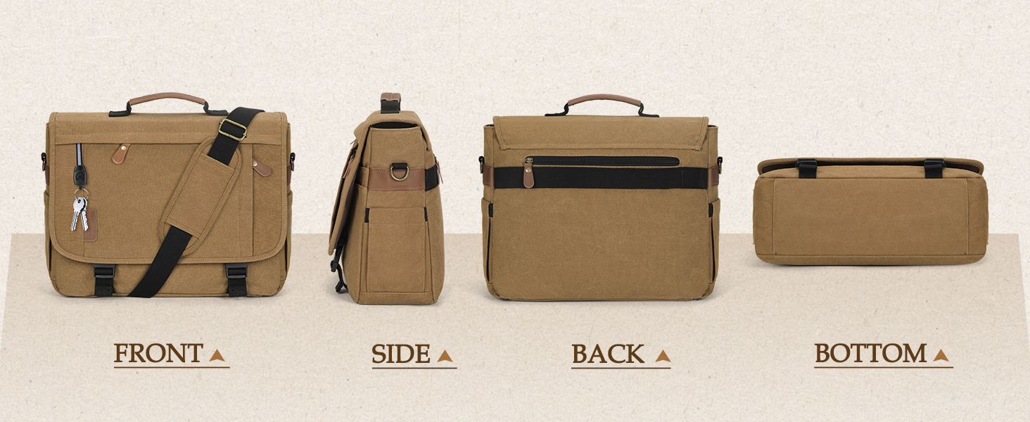 canvas messenger bags
