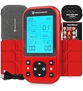 TENS Unit Muscle Stimulator Pro for Back Pain Relief, Shoulder Recovery and Physical Therapy, Ele...