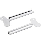 2Pcs Tube Toothpaste Squeezer Keys Metal Hair Dye Color Key Roller Dispenser Wringer Tool Durable...