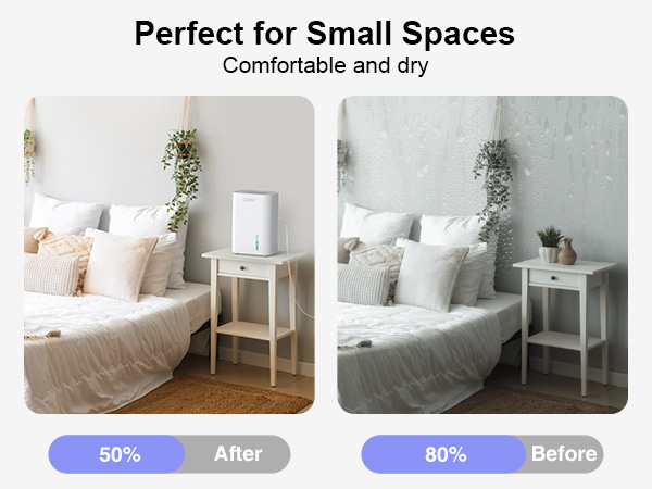 dehumidifier for small room space