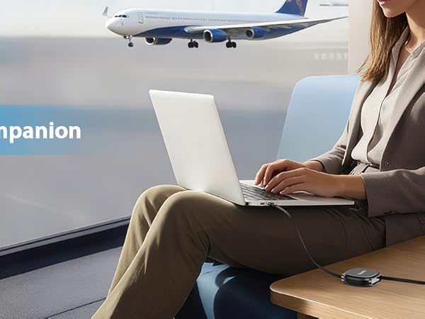 240w retractable usb c cable