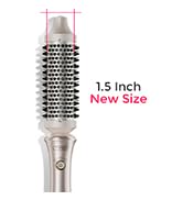 TYMO Thermal Brush Curling Brush - STYLUX 1.5 Inch Blowout Volumizer with Flexi-Fit for Hair Stra...