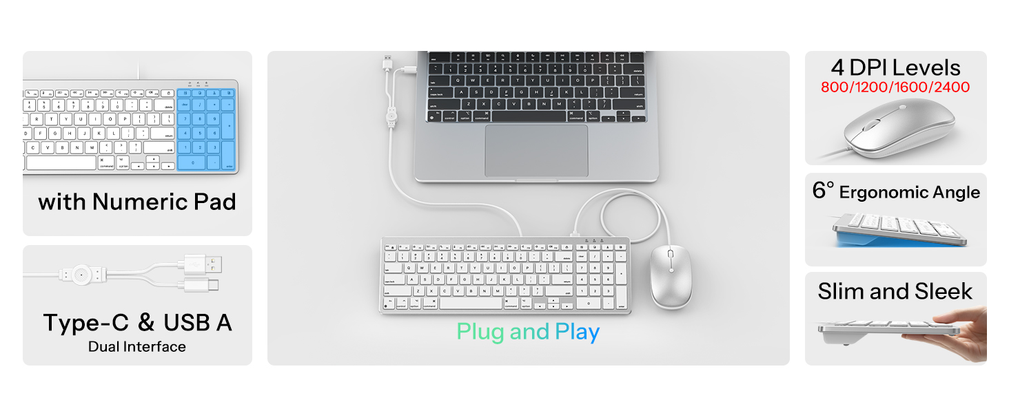 Keyboard and Mouse for Mac