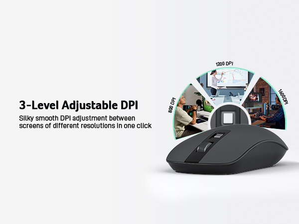 usb mouse wireless 2.4Ghz black mouse for computer wireless computer mouse laptop mouse wireless