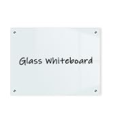 QUEENLINK Magnetic Glass Whiteboard for Wall, 36