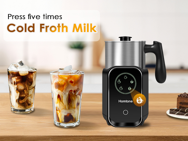 induction Milk Frother and Steamer