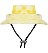Dogs and Cats Sunshade Anti-Strangulation Hat Anti-Peeling Ears Adjustable Rope Buckle Bucket Hat...