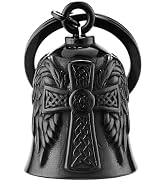 Motorcycle Men Bells - Motorcycle Angel Bell for Men Women,Bell Biker Accessory,Guard Riding Safe...