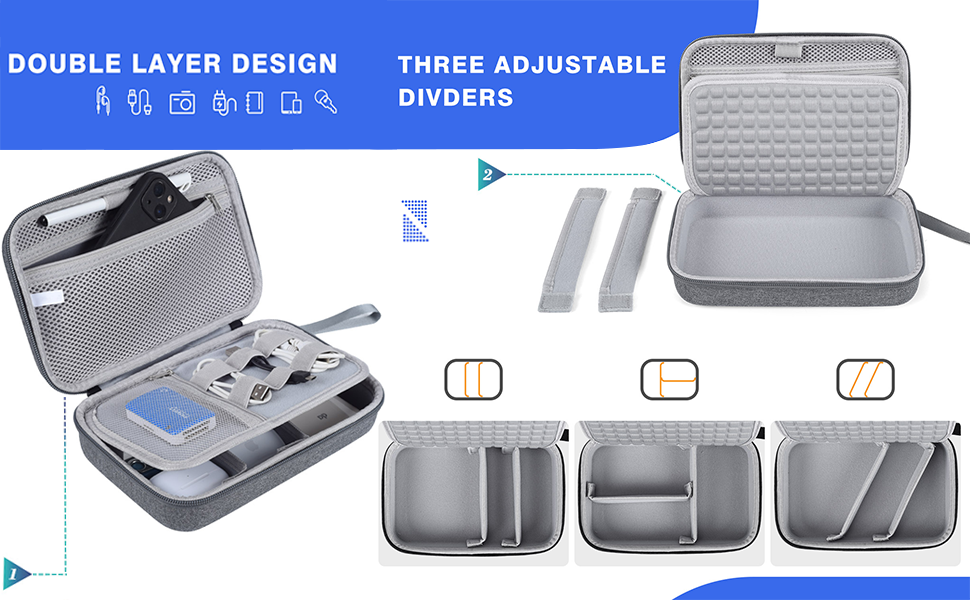 Electronic Organizer Travel Case