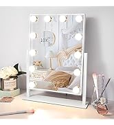 Kotdning Vanity Mirror with Lights,Lighted Vanity Mirror with 12 Dimmable Bulbs for Dressing Room...