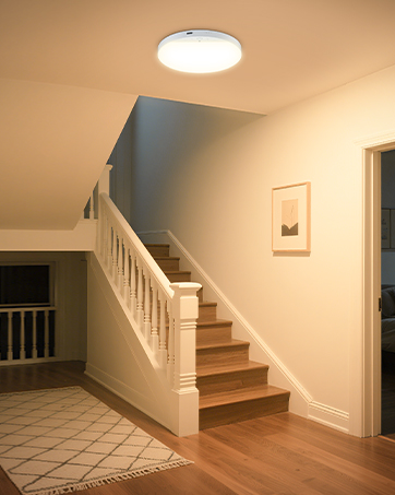 battery motion sensor ceiling light for stair