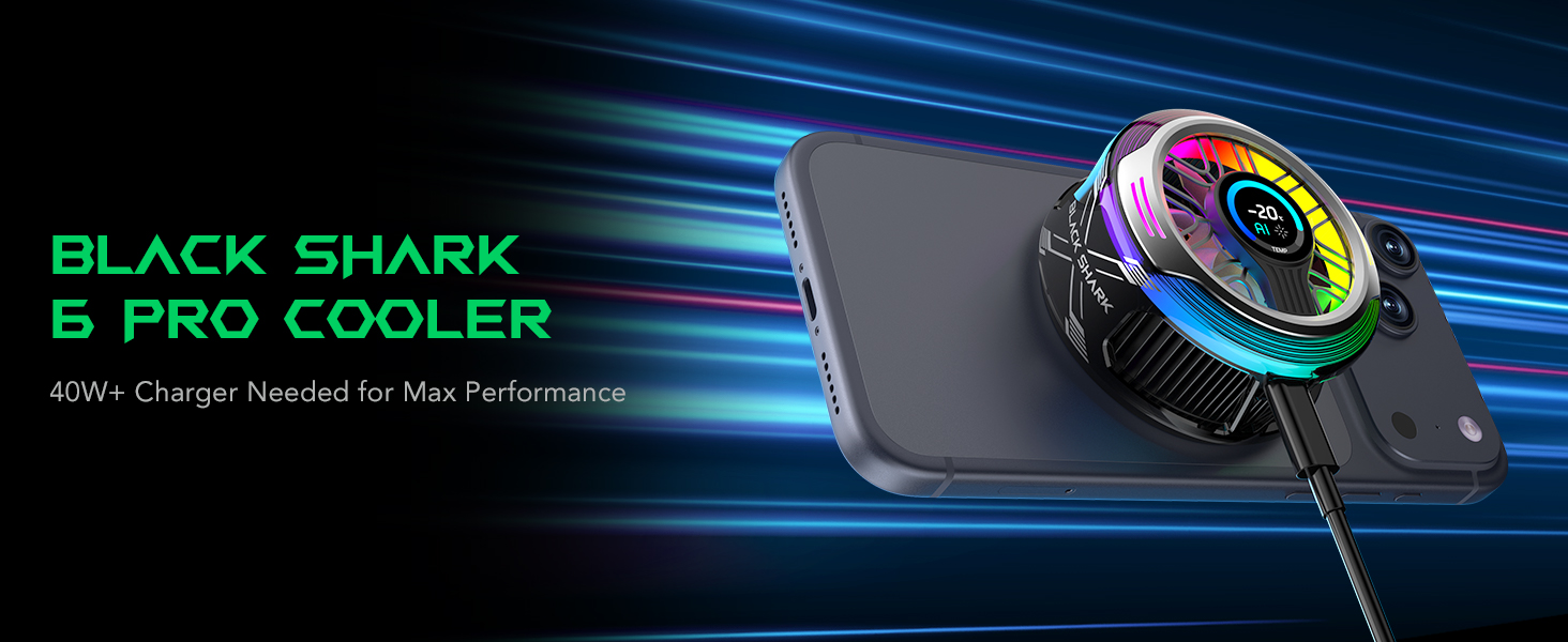 Black Shark Magnetic Phone Cooler 6 Pro