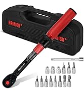 Hairich 1/4-Inch Drive Click Torque Wrench Set,2.3-24.9 N.M/20-220IN.LB, Bike Torque Wrench Set,1...