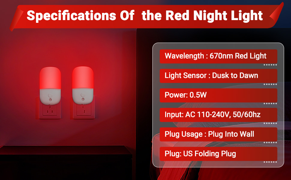 night lights plug into wall