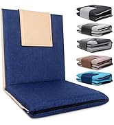 FASTMOMENT 14-Position Adjustable Floor Chair with Back Support - Portable Gound Seating for Adul...