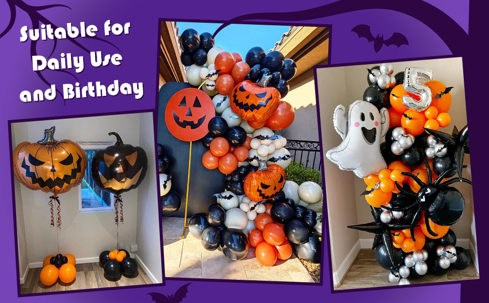 Perfect for Halloween parties, haunted house decor, spooky birthdays, trick or treat events,