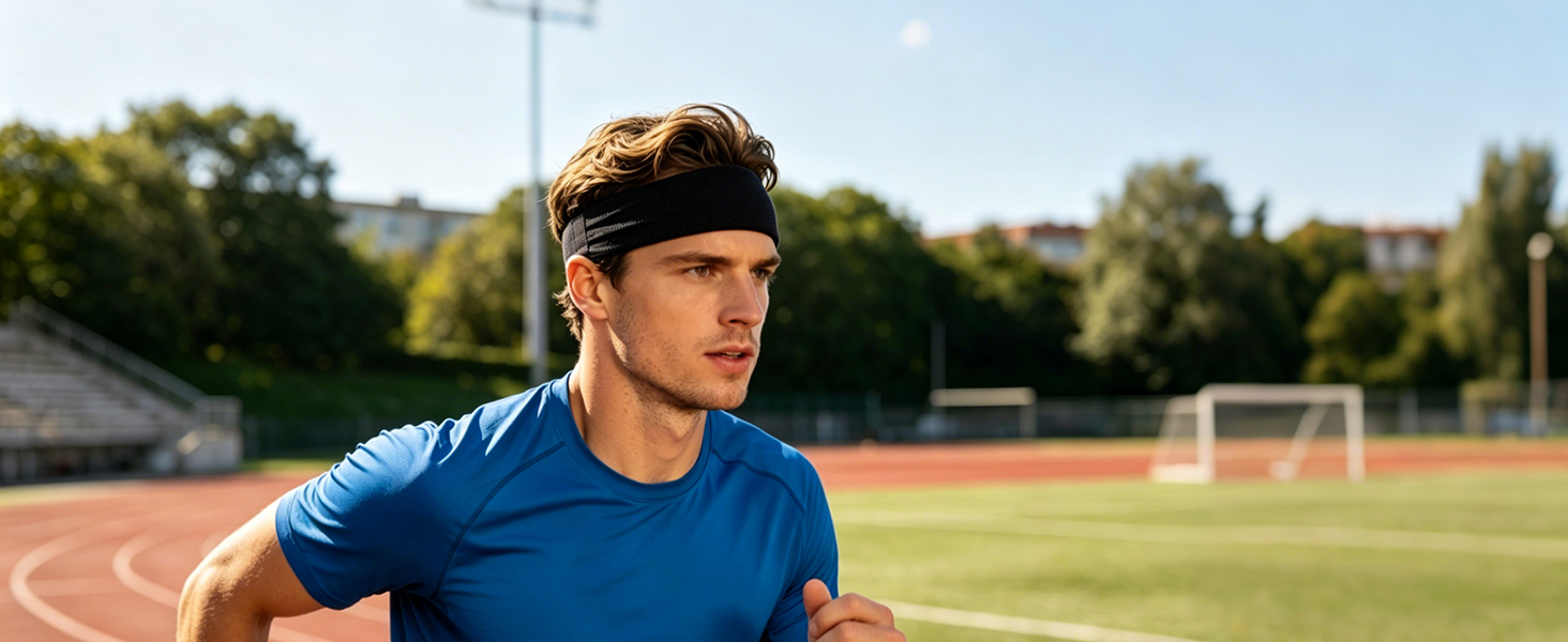 cooling headbands for men headband sweat sweatband running tennis gym headband cooling